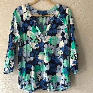 Gap Floral blouse Top